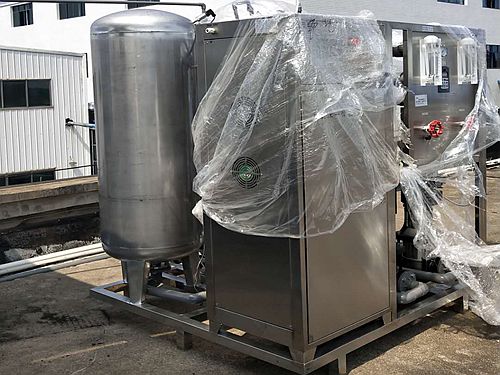 食品加工廠臭氧消毒機(jī)現(xiàn)場圖